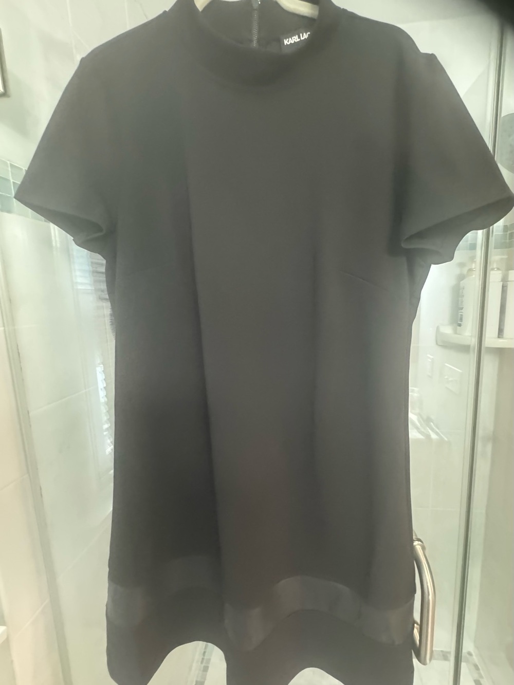 Karl Lagerfeld Black Dress